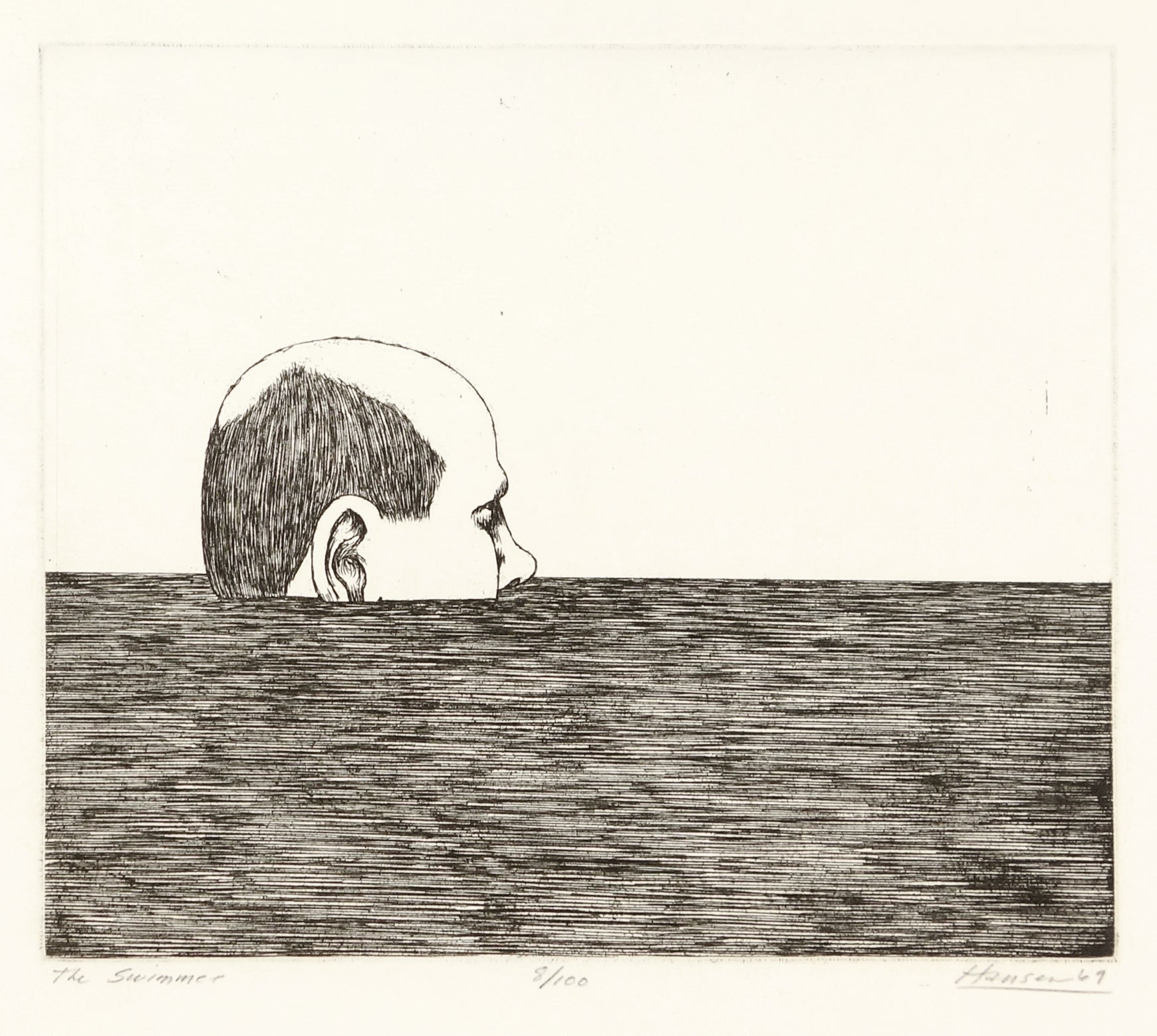 The Swimmer by Art Hansen - Davidson Galleries
