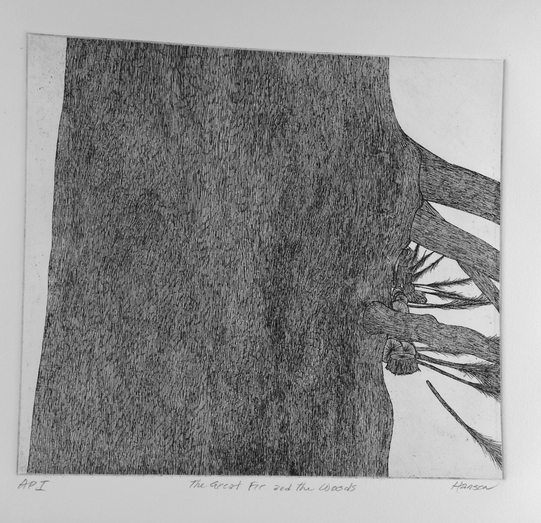 The Great Fir and the Woods by Art Hansen - Davidson Galleries