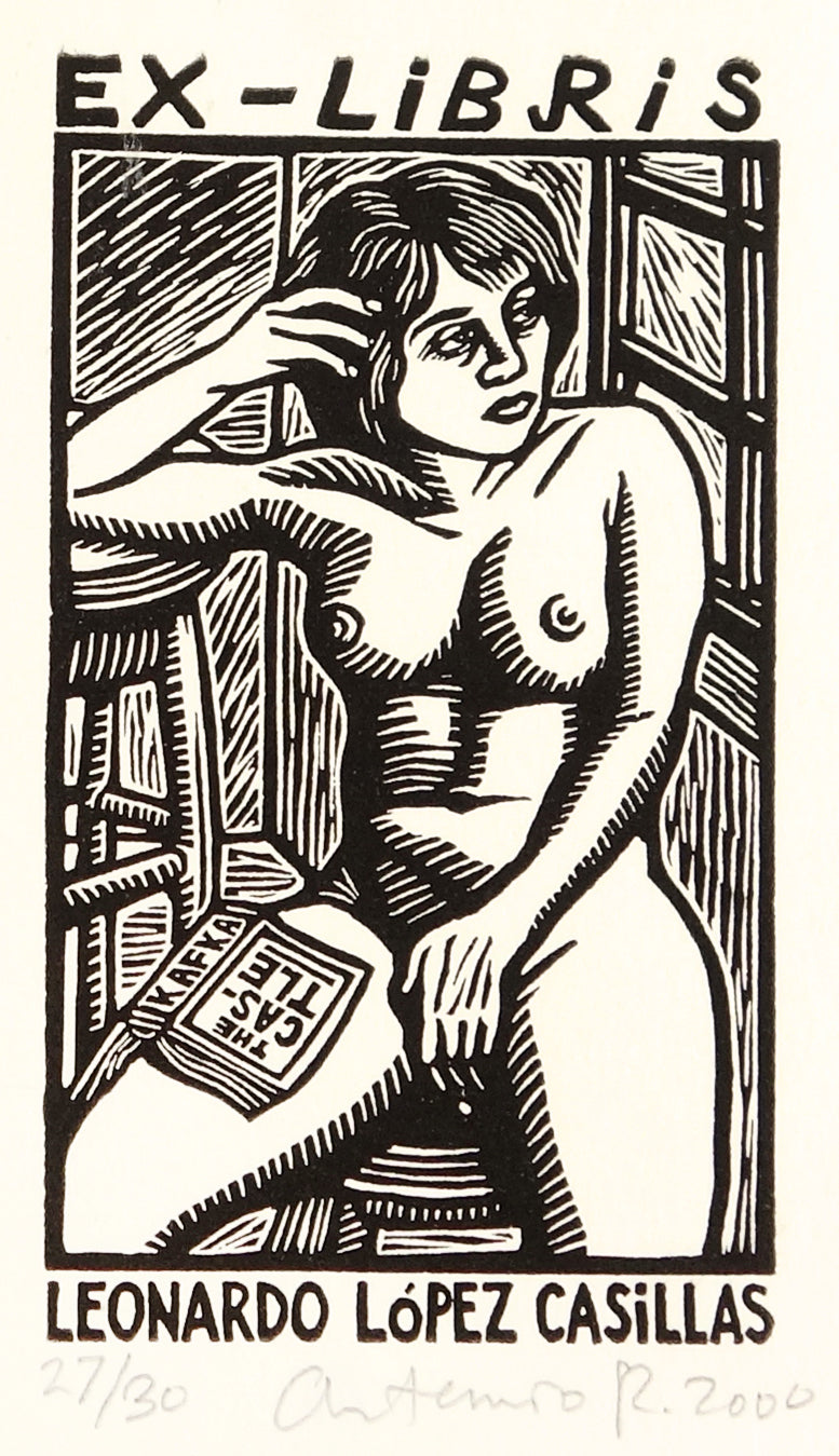 Leonardo López Casillas (Ex Libris) by Artemio Rodriguez - Davidson Galleries