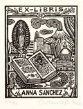 Anna Sánchez (Ex Libris) by Artemio Rodriguez - Davidson Galleries