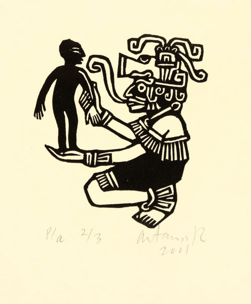 Untitled (Crouching Figure) by Artemio Rodriguez - Davidson Galleries