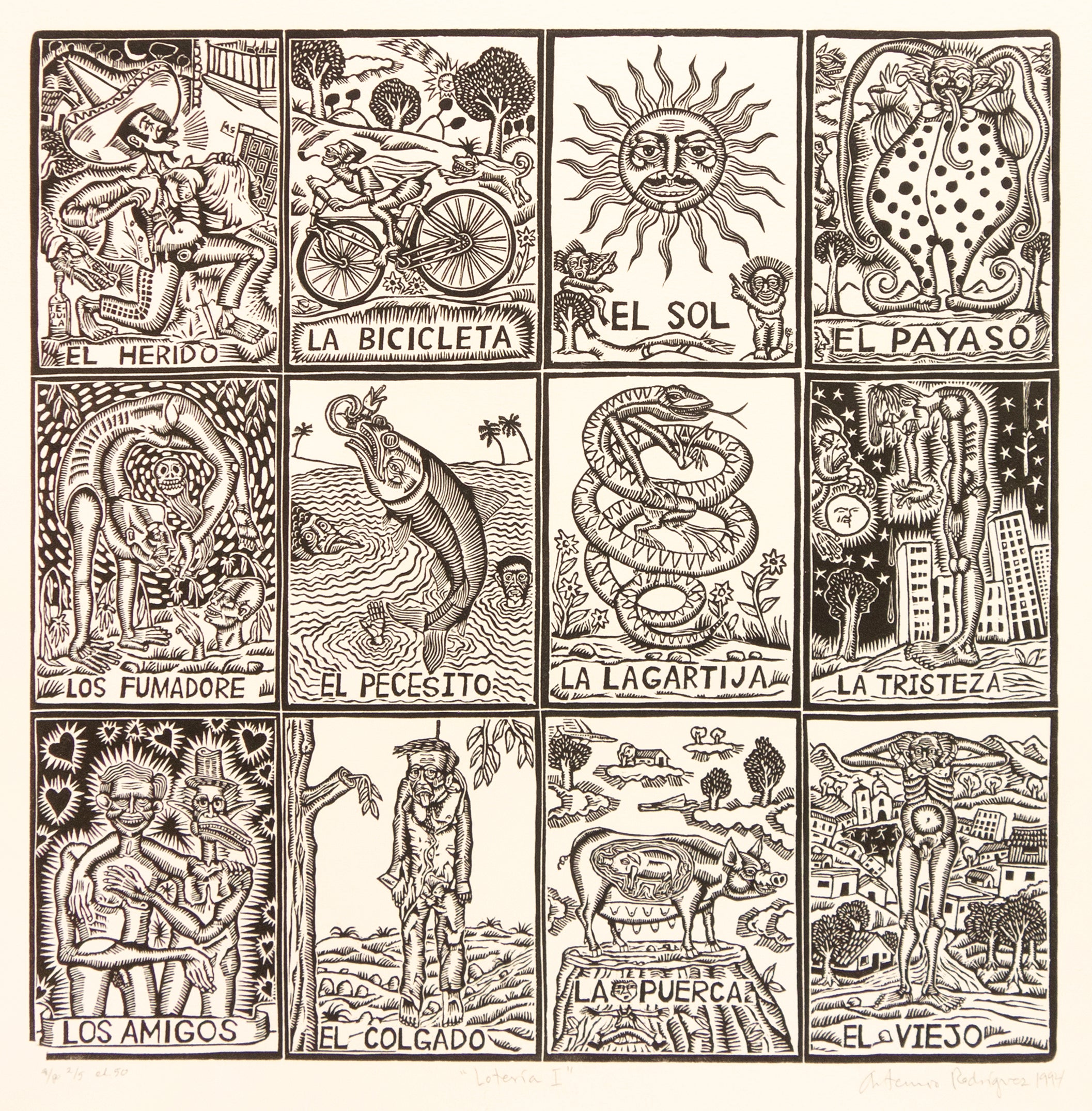 La Lotería I by Artemio Rodriguez - Davidson Galleries
