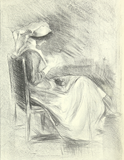 Nurse Resting, Rustington by Albert de Belleroche - Davidson Galleries