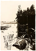 Listen to the Loon! (Maine) by Eva Pietzcker - Davidson Galleries