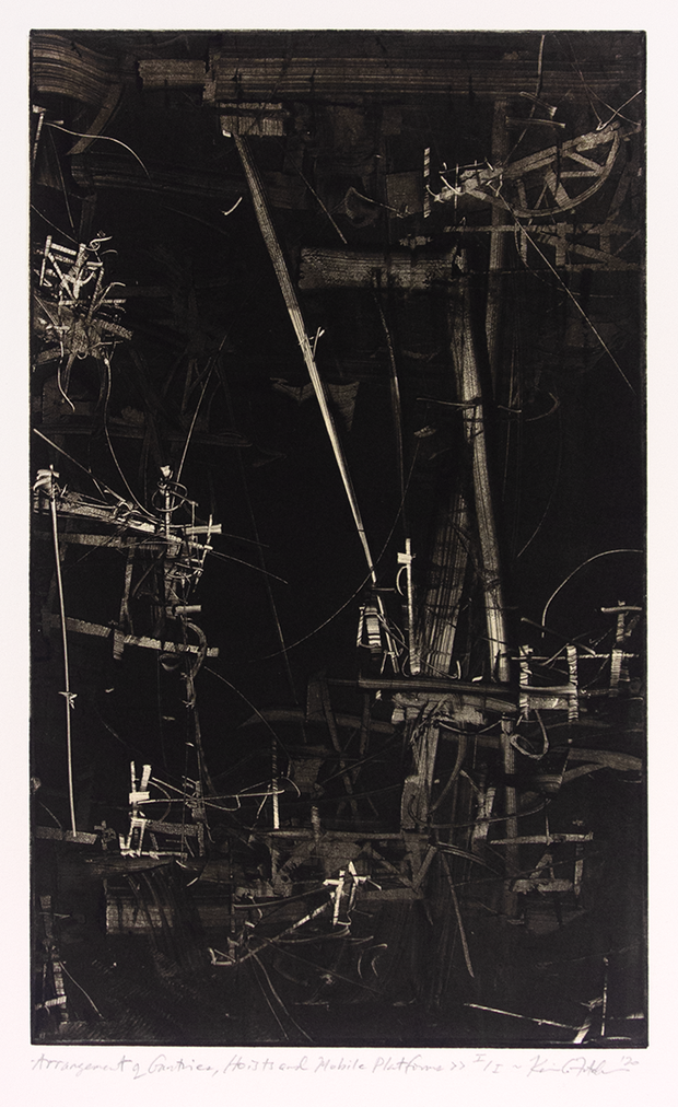 Arrangement of Gautrier, Hoists and Mobile Platforms by Kevin Fletcher - Davidson Galleries