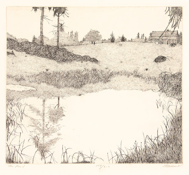 The Pond by Art Hansen - Davidson Galleries
