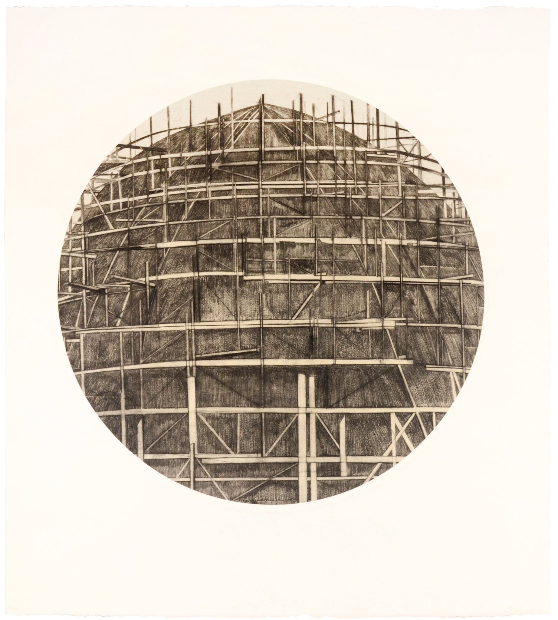 Tondo Worlds Fair 2/3 by Jenny Robinson - Davidson Galleries