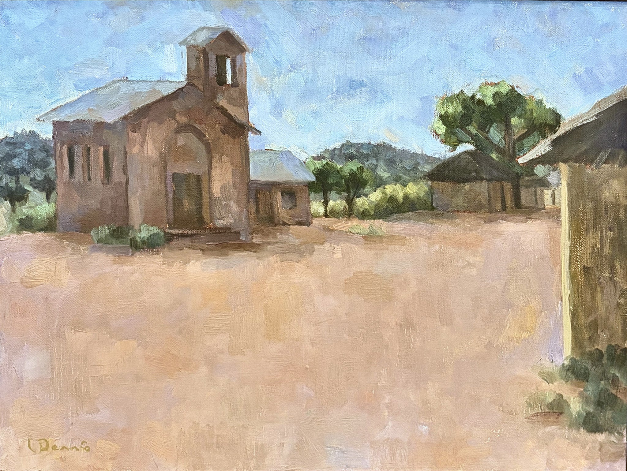 Church Yard by Lockwood Dennis - Davidson Galleries