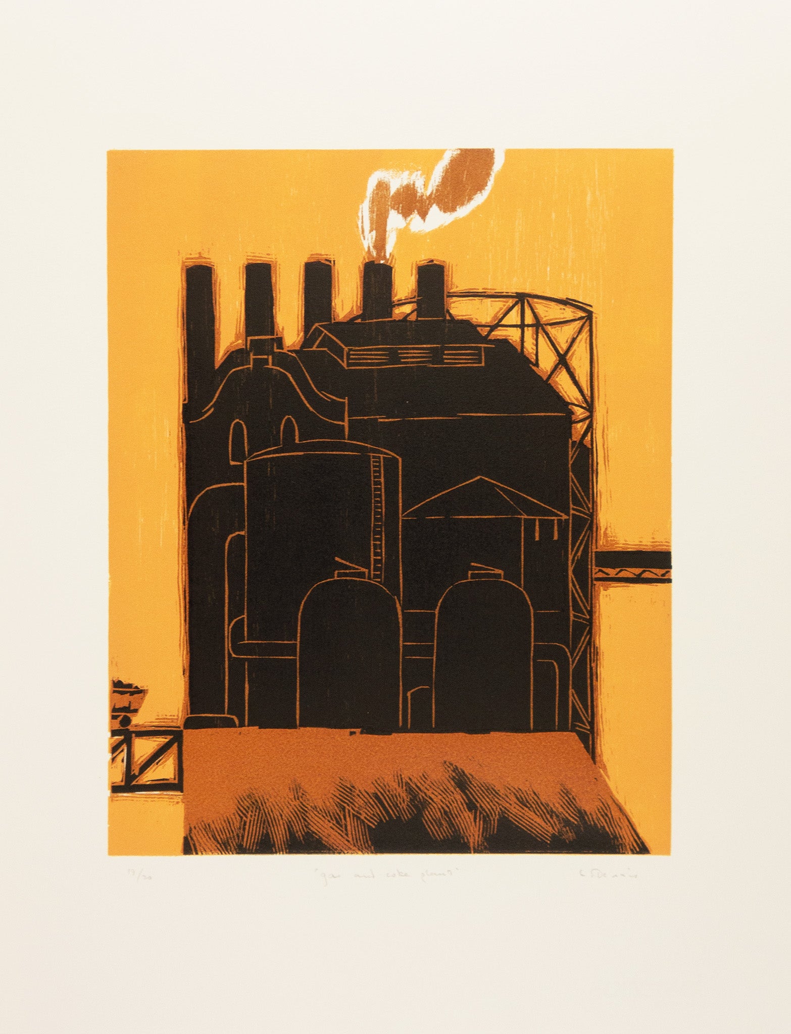 Gas and Coke Plant by Lockwood Dennis - Davidson Galleries