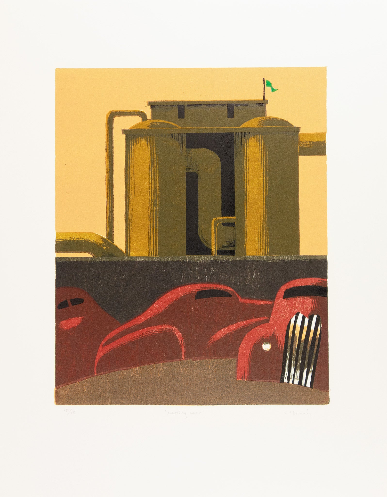Rusting Cars by Lockwood Dennis - Davidson Galleries