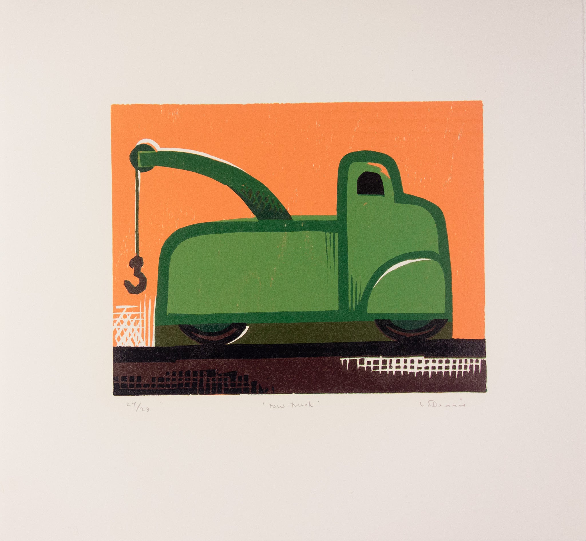 Tow Truck by Lockwood Dennis - Davidson Galleries