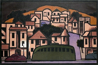 Hillside, Night by Lockwood Dennis - Davidson Galleries