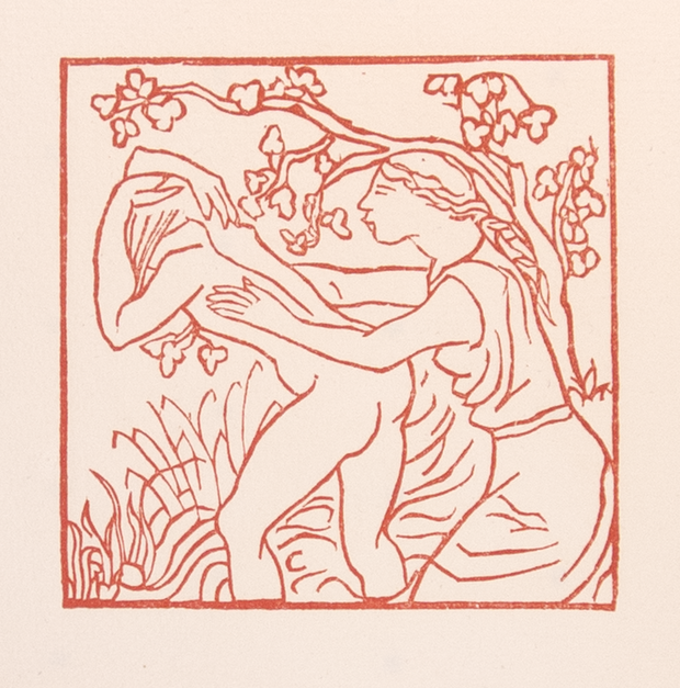 Chloe Washing Daphnis in the Cave of the Nymphs