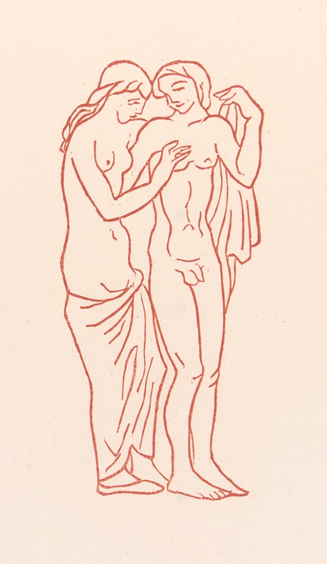 Daphnis and Chloe by Aristide Maillol - Davidson Galleries