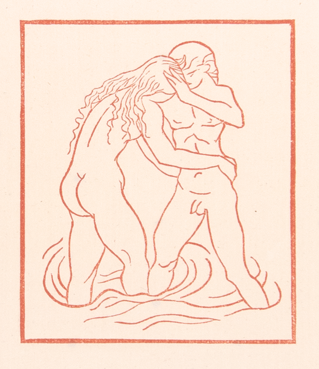 Chloe Casting Daphnis into Her Arms