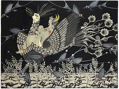 Forest Where Blue Fish Live by Mio Asahi - Davidson Galleries