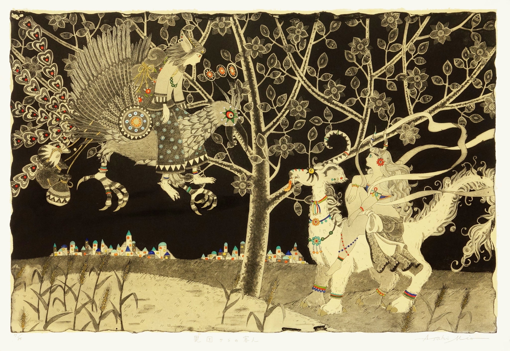 Guest from a Foreign Country by Mio Asahi - Davidson Galleries
