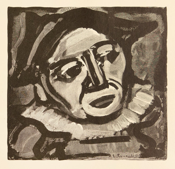 Head of a Clown by Georges Rouault - Davidson Galleries