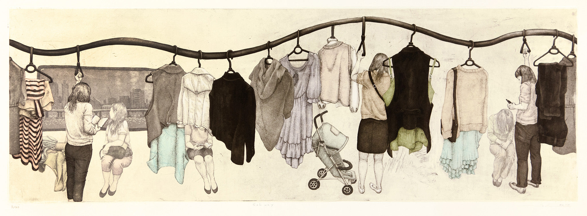 Subway (II) by Seoul Kim - Davidson Galleries