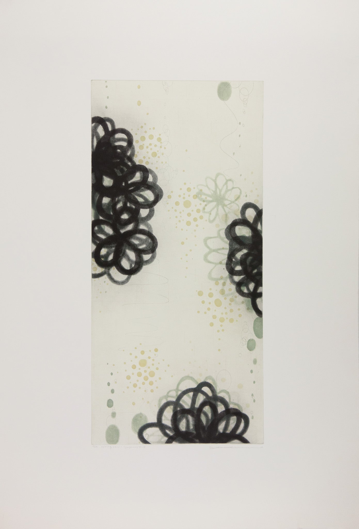 Spring Rain - Symphony IV - E by Seiko Tachibana - Davidson Galleries
