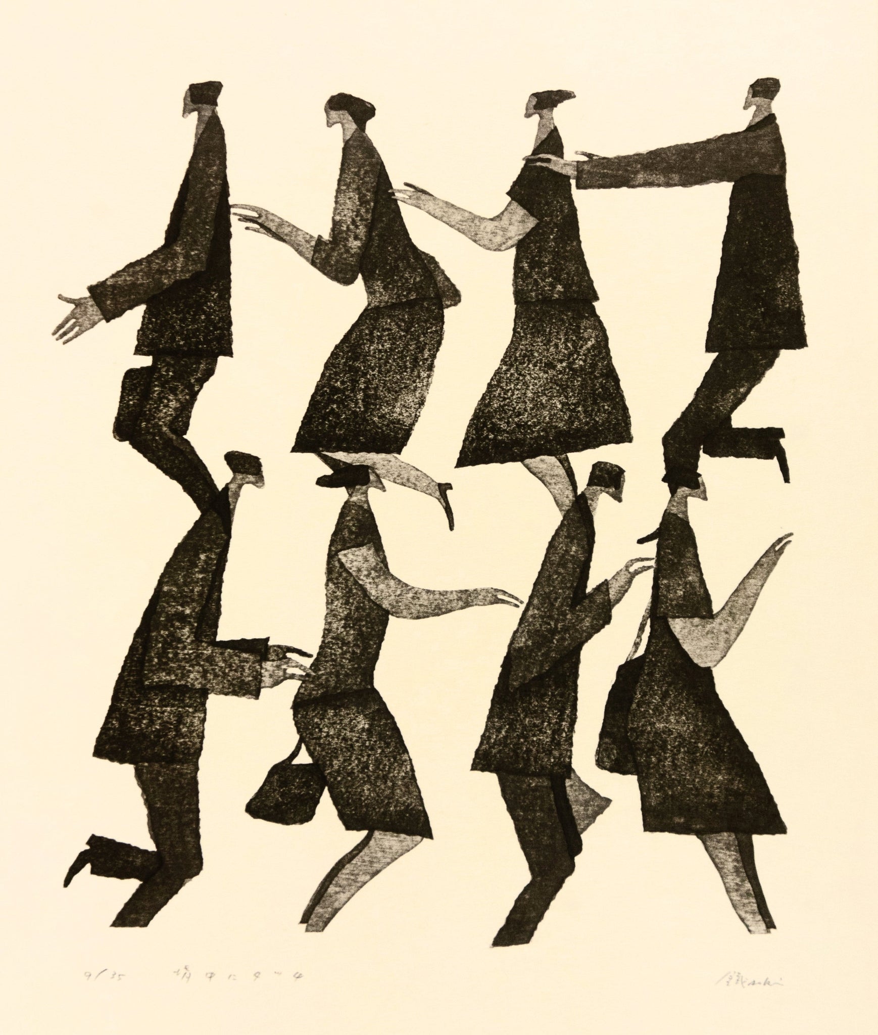 Touch to the Back by Tetsuo Aoki - Davidson Galleries
