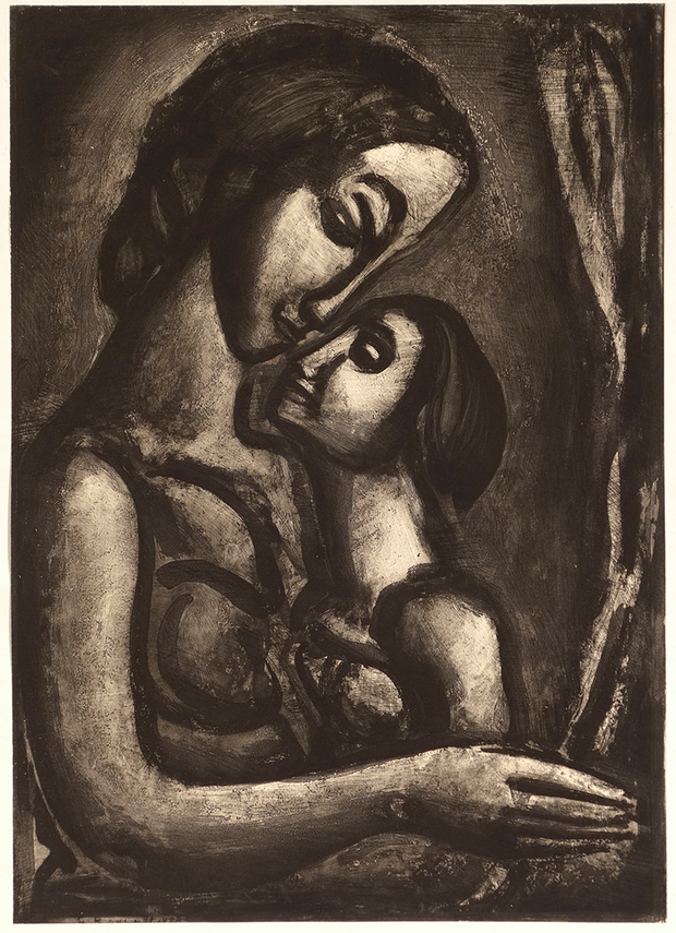 Plate 13: Il serait si doux d'aimer (It would be so sweet to love) by Georges Rouault - Davidson Galleries