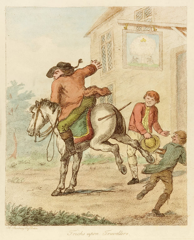 Tricks upon Travellers by Henry William Bunbury - Davidson Galleries