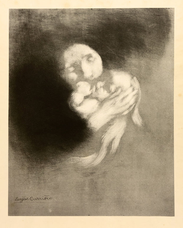 Maternité - Grand Planche by Eugène Carrière - Davidson Galleries