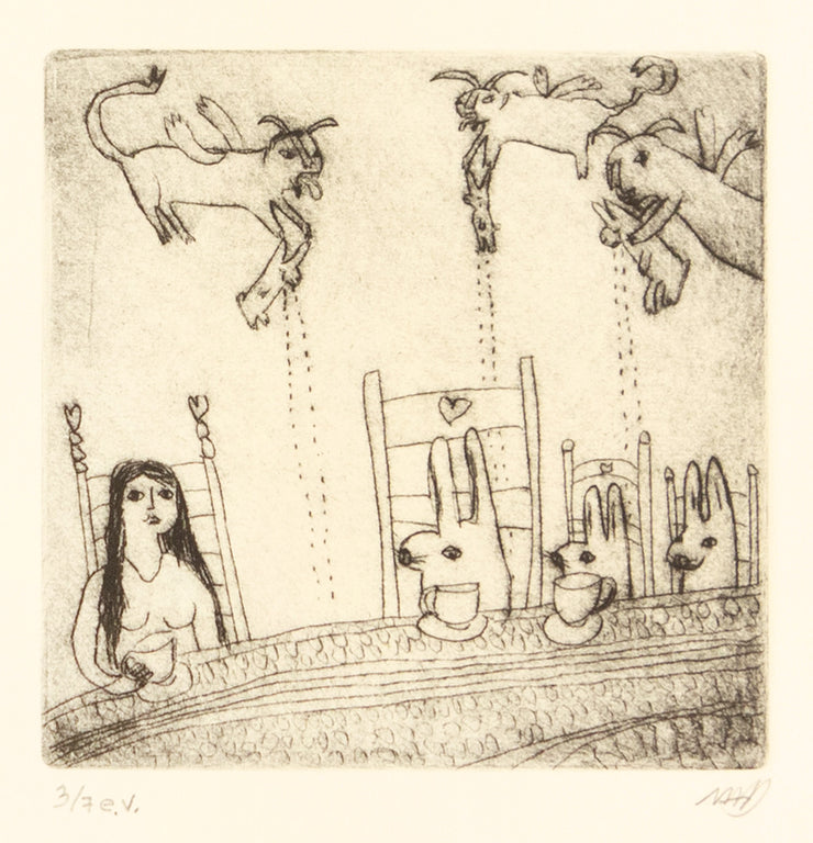 The Alchemy of Love Artist Book (Portfolio of 25 Drypoints) by Michèle Landsaat - Davidson Galleries