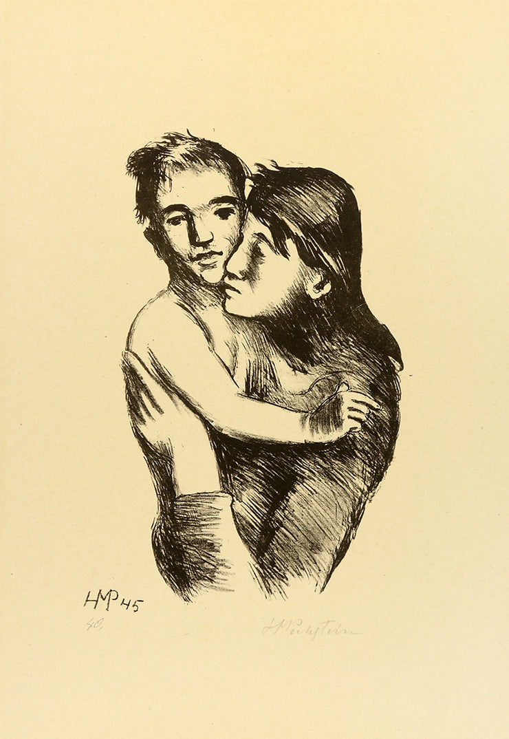 Mutter und Sohn by Max Hermann Pechstein - Davidson Galleries