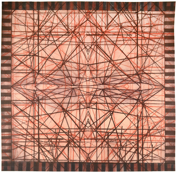 Urban Mosaic (Orange Variation) by Jenny Robinson - Davidson Galleries