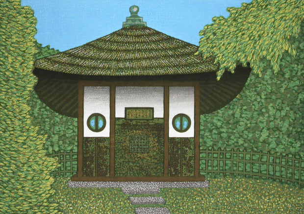 Temple by Kikuo Gosho - Davidson Galleries