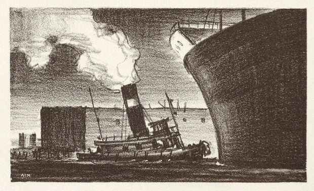 Tugboat by John C. Menihan - Davidson Galleries
